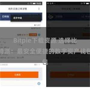 Bitpie下载资源 选择比特派：最安全便捷的数字资产钱包