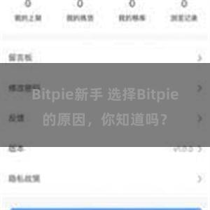 Bitpie新手 选择Bitpie的原因，你知道吗？