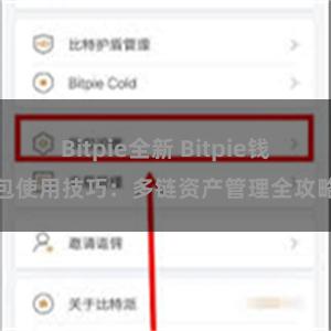 Bitpie全新 Bitpie钱包使用技巧：多链资产管理全攻略