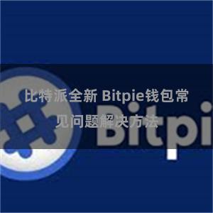 比特派全新 Bitpie钱包常见问题解决方法