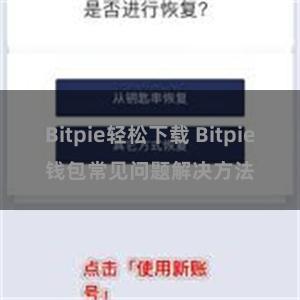 Bitpie轻松下载 Bitpie钱包常见问题解决方法