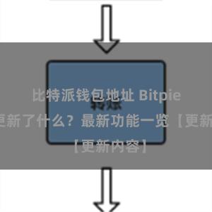 比特派钱包地址 Bitpie钱包更新了什么？最新功能一览【更新内容】