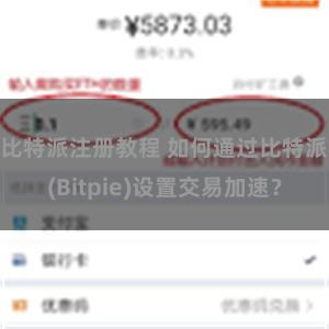 比特派注册教程 如何通过比特派(Bitpie)设置交易加速？