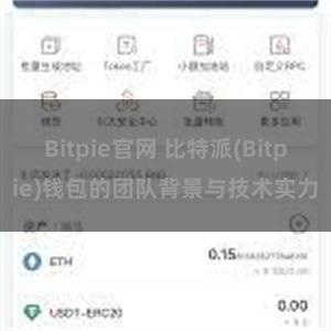 Bitpie官网 比特派(Bitpie)钱包的团队背景与技术实力