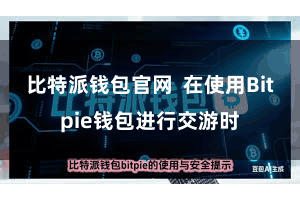 比特派钱包官网  在使用Bitpie钱包进行交游时